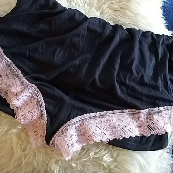 Betsey Johnson Lace Trim Romper - Picture 5 of 5